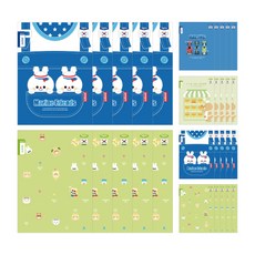 PENPIA 男團印花聯絡本, 隨機發貨, 30個