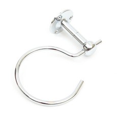 吹風機球型掛勾, 鉻合金, 1個