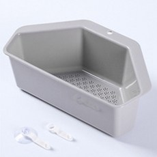 基本款水槽置物架, 灰色, 5個