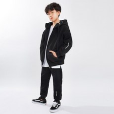 고스트리퍼블릭 아동용 자수 포인트 후드집업 트레이닝 상하의 세트 JTS 25521