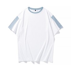 마켓A 소프트컬러 순면 통기성 반팔티셔츠