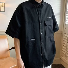 MarketA 男士 Leon 休閒短袖襯衫夾克