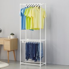 dOLEE FUN 更衣室系統衣架 Duo 褲架款, 白色
