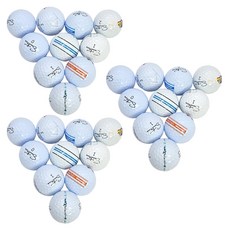 Saintnine Unique Epic 推桿線+ 高爾夫球 一般二手球 A級 3層, 3個, 白色, 10入