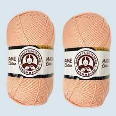 DIKTAS壓克力纖維編織毛線, 035.Light Salmon, 2入