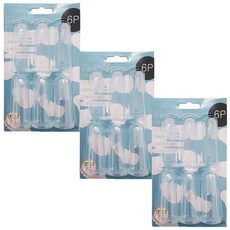 i FIT caia 韓國寵物無毒手指牙刷 6p, 混色, 3個