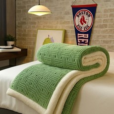 A&R 雙面舒棉/羊羹絨毛毯 加大緹花款