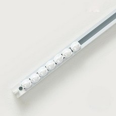 HANSSEM 柔軟窗簾軌道, 白色