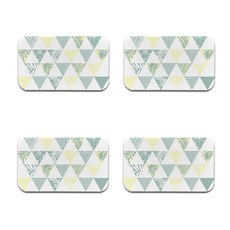 可愛簡約矽藻土杯墊 B36 4入組, 款式5