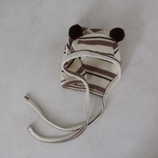 PEEKABOO 幼兒叉子 熊熊帽