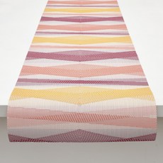 chilewich Kimono 餐桌墊 長桌旗, 36 x 183 cm, 002 雪酪, 1個