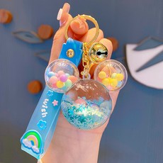 J&B 米奇串珠鑰匙圈