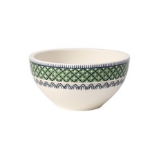 Villeroy&Boch Casale 藍色 Dorina 碗 0.6L, 白+綠, 1個