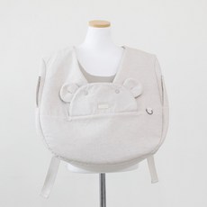 RITOGATO 寵物柔軟涼感亞麻前背袋, 米色