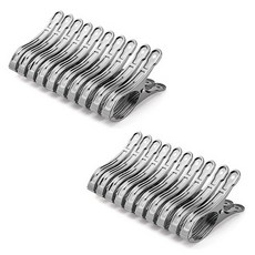 不鏽鋼曬衣夾 M號, 20個