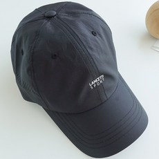 LANCETTI 現在基本的雨體育帽子球帽, 黑色