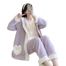 Minsung Company 愛心口袋孕婦睡衣