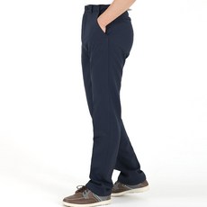 男性用 Angle 無褶彈性刷毛高爾夫褲 KNG3050