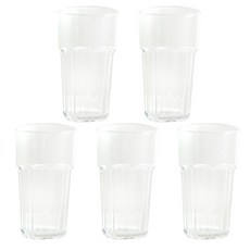 可重複使用八角塑膠咖啡杯 590ml, 1個, 5個