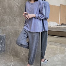 Damon 日常孕婦睡衣 上下套裝 xam123