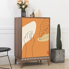 알럽홈 유러피안 스타일 캐비닛 도어 커튼, TYPE18, 1개