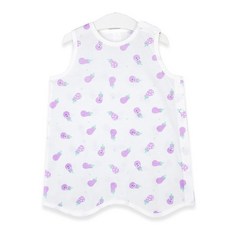 OYBY 孩童茄子印花長版背心