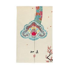 Ahope 中國風格隔間簾 + 桿, Type 16