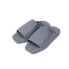 ohoo2 Mamone浴室拖鞋 灰色, 1組