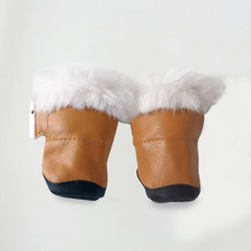 Toddlewing 寵物狗用雲朵雪靴 4入, 單色