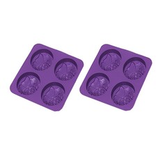 SL蝴蝶與櫻花矽膠模具 4格, 單色, 2個