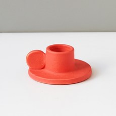 Simple & Glow 家用派對室內裝潢拍攝感性陶瓷蠟燭台咖啡杯, 紅色