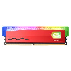 게일 DDR4 2666 CL19 ORION RGB 8GB 데스크탑용 GAOSR48GB2666C19SC, GAOSR48GB2666C19SC(Red), 1개