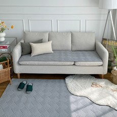 HANSGALLERY 棉質絎縫沙發墊