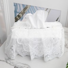 Casael Seville 面紙盒套, 白色