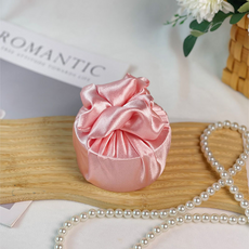 瑟斯曼 緞面禮物包巾 48 x 48 cm, 粉紅色, 5個