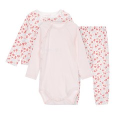 PETIT BATEAU 小帆船 女童 Flower 2p + 下裝套裝