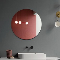 BK 系列家用壓克力鏡子 40 x 40 cm, 圓圈