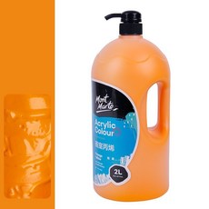 Darumi 壓克力顏料 散裝 6 橘色, 1色, 2L