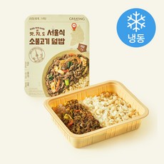 그리팅 맛지도 서울식 소불고기덮밥 (냉동), 280g, 1개