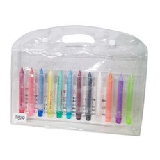 水溶性塗鴉替換裝水性粉蠟筆, 12 種顏色, 1套