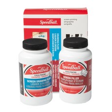 Speedball 拉絲液和屏幕填充套件, 單色