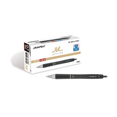 JAVAPEN 圓珠筆 0.7mm 12入, 黑色, 1組