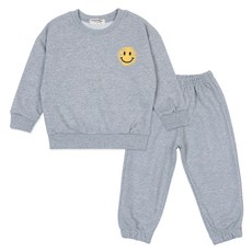 레인보우키즈 아동용 스케치 스마일 상하복 세트