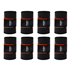 블럭마트 손목보호대리스트랩 오렌지 8p 세트, 1세트