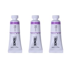 신한에쎈스 아크릴 컬러 물감 Tube A 시리즈 라일락 3p, 1색, 50ml