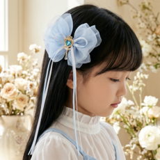 Bidangil Lucia 愛心魔法棒蝴蝶結髮夾