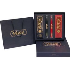 Vussen 亮白牙膏 80g+牙齦護理牙膏 120g+牙刷 2入, 1套