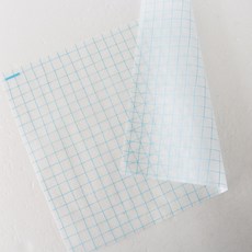 HCN 三明治包裝油紙 藍色格紋, 1入, 3000個