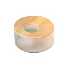 Carno 卡諾 倉鼠壓克力木質隱藏型沐浴盆 S, 1個, 透明