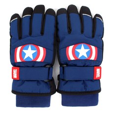 WINGHOUSE 孩童美國隊長圖案滑雪手套